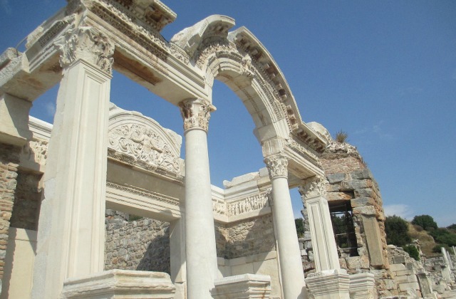 Temple of Hadrian in Ephesus