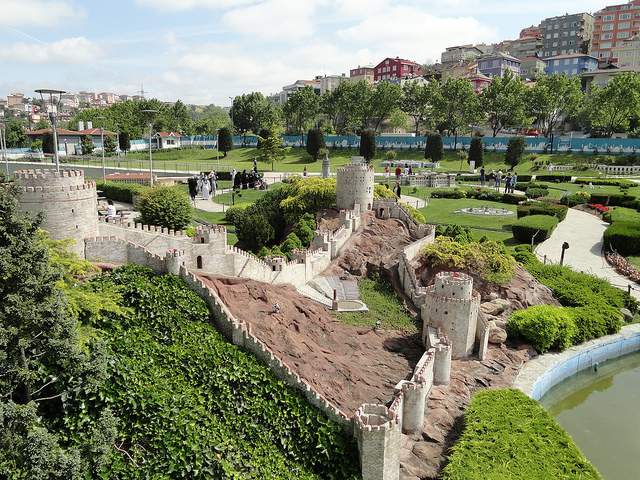 Miniaturk park in Istanbul
