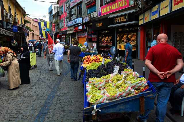 On an Istanbul food tour in Uskudar