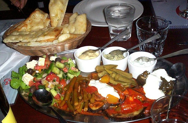 Istanbul restaurant and mezes