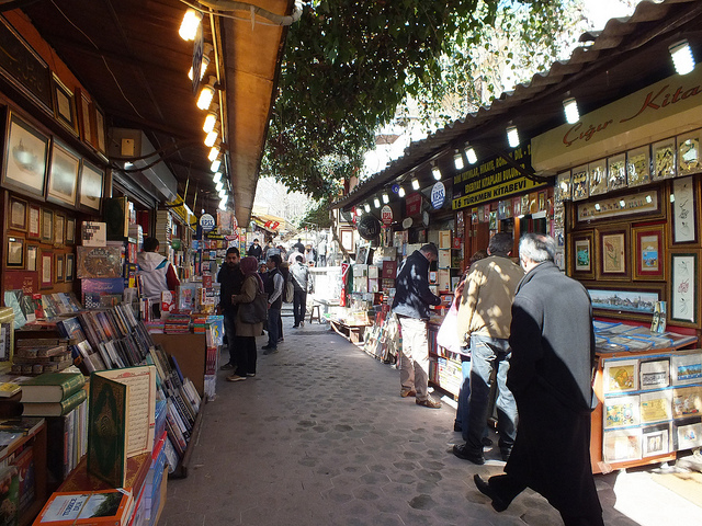 Sahaflar carsisi book market in Istanbul