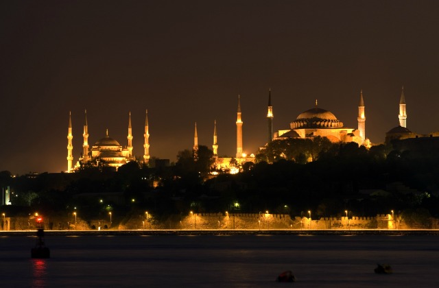 Hagia Sophia and Blue Mosque in Istanbul